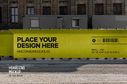 Hoarding Board Mockup, an Advertising Mockup by HAZARD MOCKUPS (Thumbnail 1 of 8)