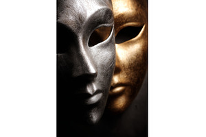 Masks in Theater: An Exploration of, an Abstract Photo by ZinetroN