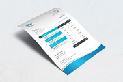 Canva Invoice, a Stationery Template by DesignDevisers (Thumbnail 3 of 9)