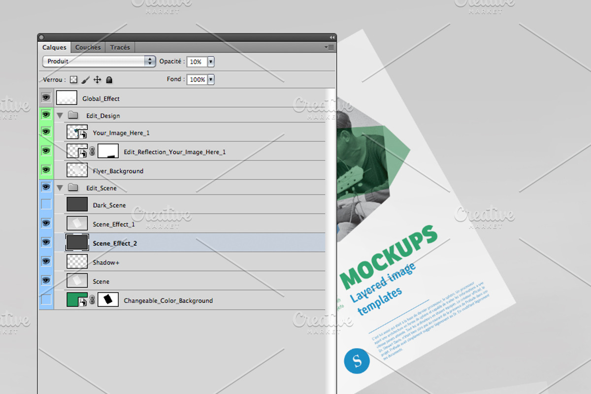 Flyer Mockup - 04, a Print Template by Formelier (Photo 5 of 5)