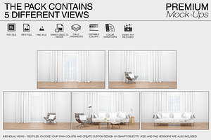 Curtains Mockup