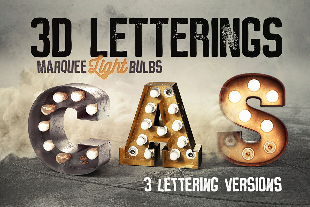 SALE 9 Creative 3D Lettering Sets, a Graphic by TVartworks (Photo 10 of 60)
