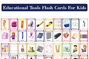 Educational Tool Flash Card for Kids, a Card Template by DigitalsDesigns (Thumbnail 1 of 4)