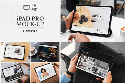 iPad Pro Responsive Mock-Up, an iPad Mockup by Dikarte.Store