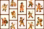 30 Animated Holiday Illustrations, a Seasonal Illustration by Prosymbols (Thumbnail 3 of 4)