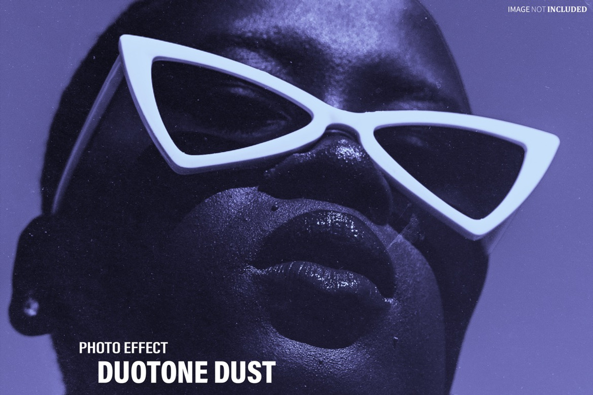 Violet Duotone Dust Photo Effect, a Layer Style Add-On by WudelMbois Studio (Photo 1 of 3)