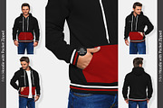 HOODIE & FLEECE BUNDLE 25xMock-ups, a Books & Magazine Mockup by Apparel_Mockups (Thumbnail 12 of 28)