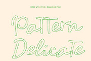 CS Blimie Dashed, a Script Font by Craft Supply Co. (Thumbnail 4 of 8)