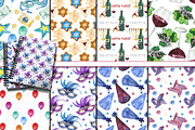 Happy Purim watercolor set, an Illustration by DollyPotterson (Thumbnail 6 of 7)