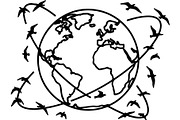 Eco Planet Global Earth Set, a Finance Illustration by Designer_Momina (Thumbnail 16 of 38)