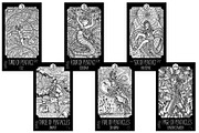 Fantasy Tarot cards, a Decorative Illustration by Samiramay (Thumbnail 9 of 15)