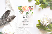 Baby Shower Template, an Invitation Template by ShineOnWedding (Thumbnail 7 of 10)