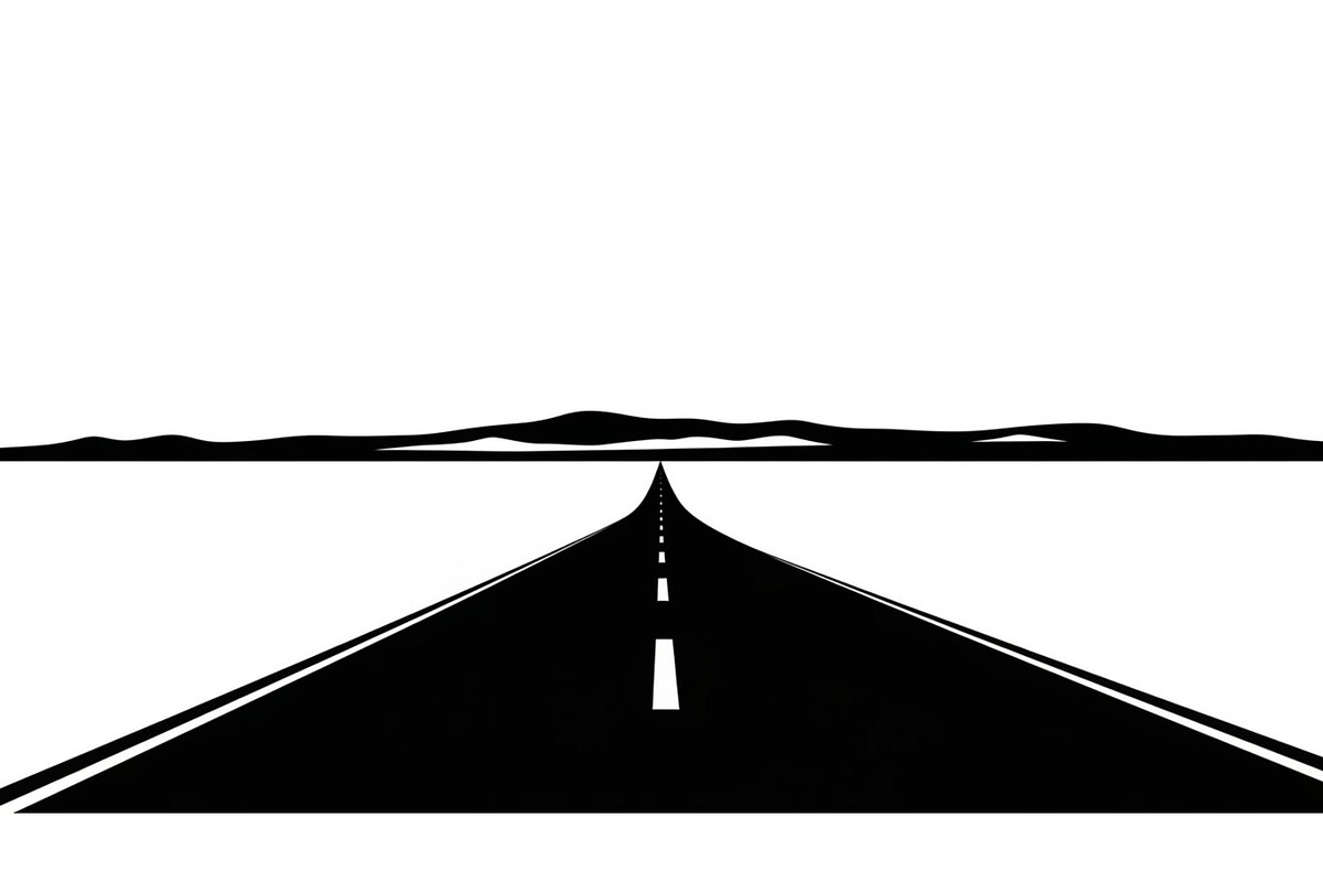 Desert Highway Silhouette Set, an Illustration by musafir_fashion (Photo 10 of 16)
