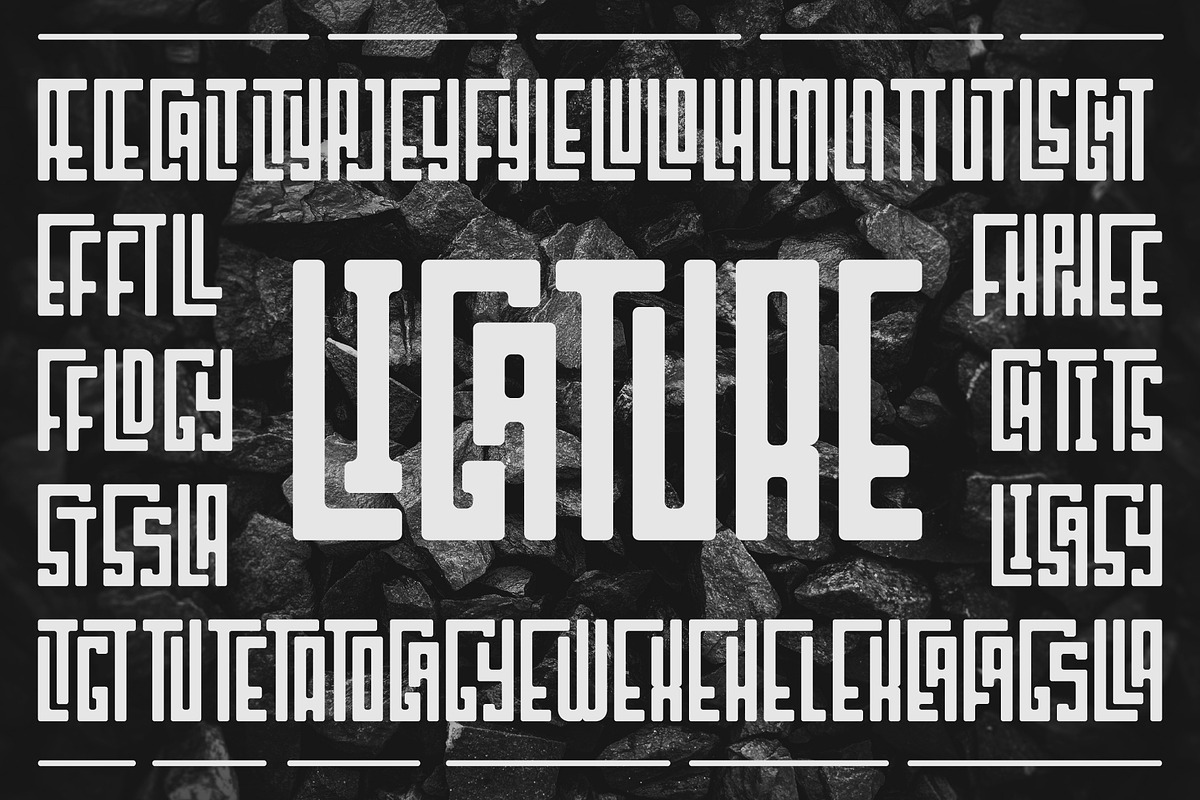 SALTY BUN, a Sans Serif Font by NendesKombet Studio (Photo 8 of 12)