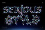 Chrome Text Styles Bundle - 50% OFF, a Layer Style Add-On by Hyperpix Productions (Thumbnail 14 of 47)