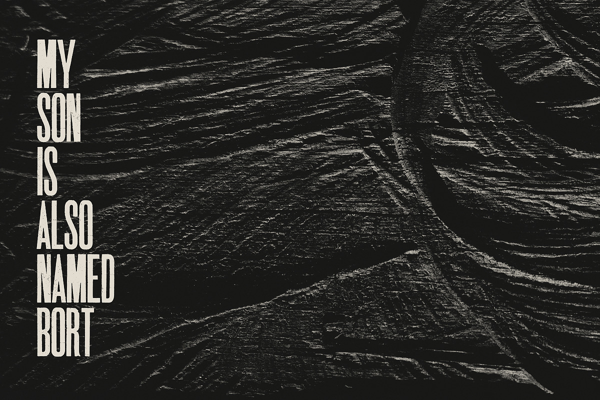 Aurochs: letterpress type family, a Sans Serif Font by Polymath (Photo 12 of 12)