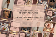 Brown Instagram Template for Canva, a Social Media Template by Innova Studio (Thumbnail 2 of 8)
