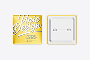 Pin Mockup, a Mockup by UnicDesign (Thumbnail 1 of 7)