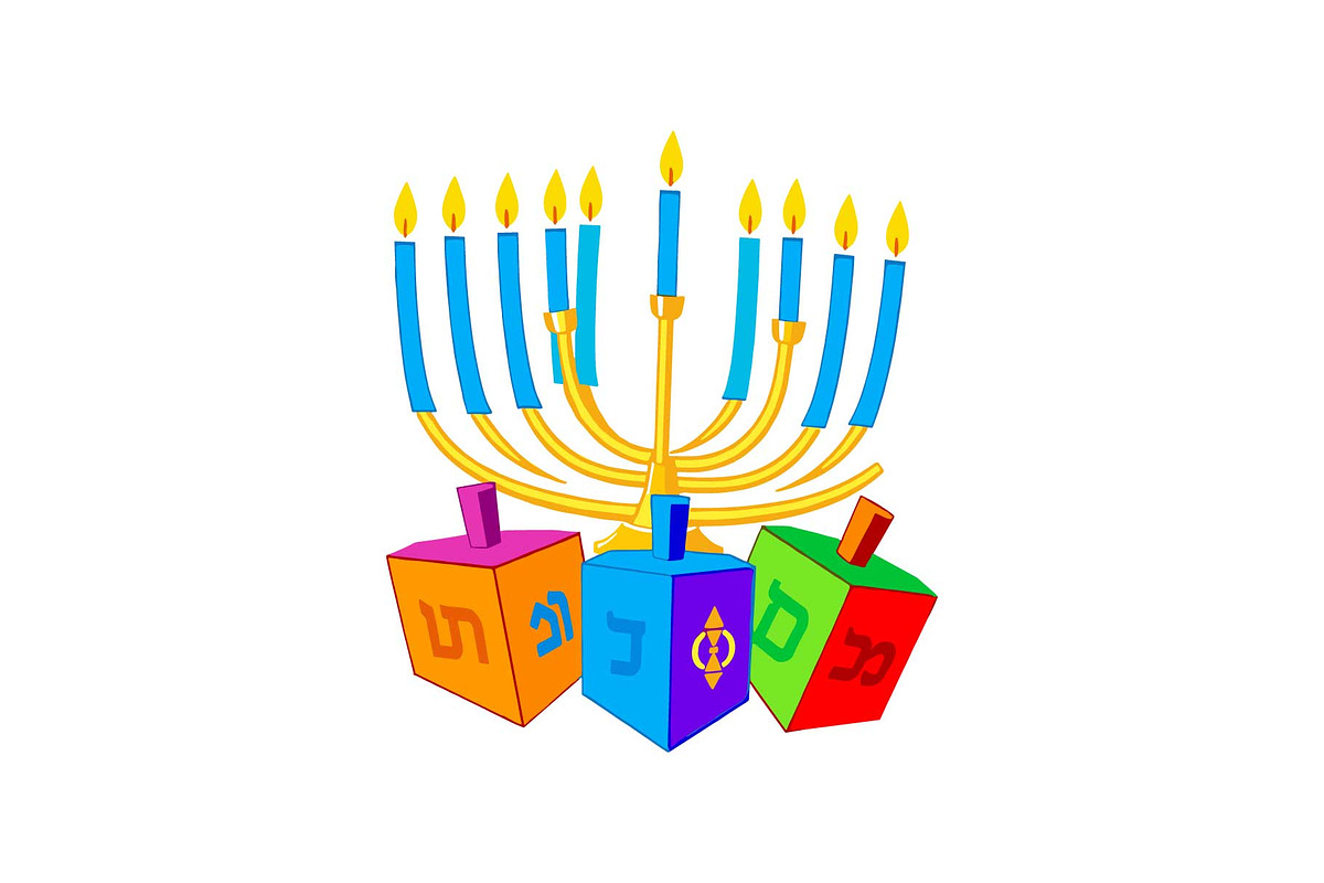 Festive Kwanzaa & Hanukkah Icon Set, an Object Graphic by yasushie (Photo 2 of 16)