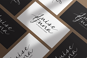 Qarllottey Modern Elegant Script F, a Script Font by Allouse Studio (Thumbnail 8 of 11)
