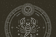 ♏ Scorpio Zodiac Symbol, an Object Graphic by painterr (Thumbnail 2 of 2)