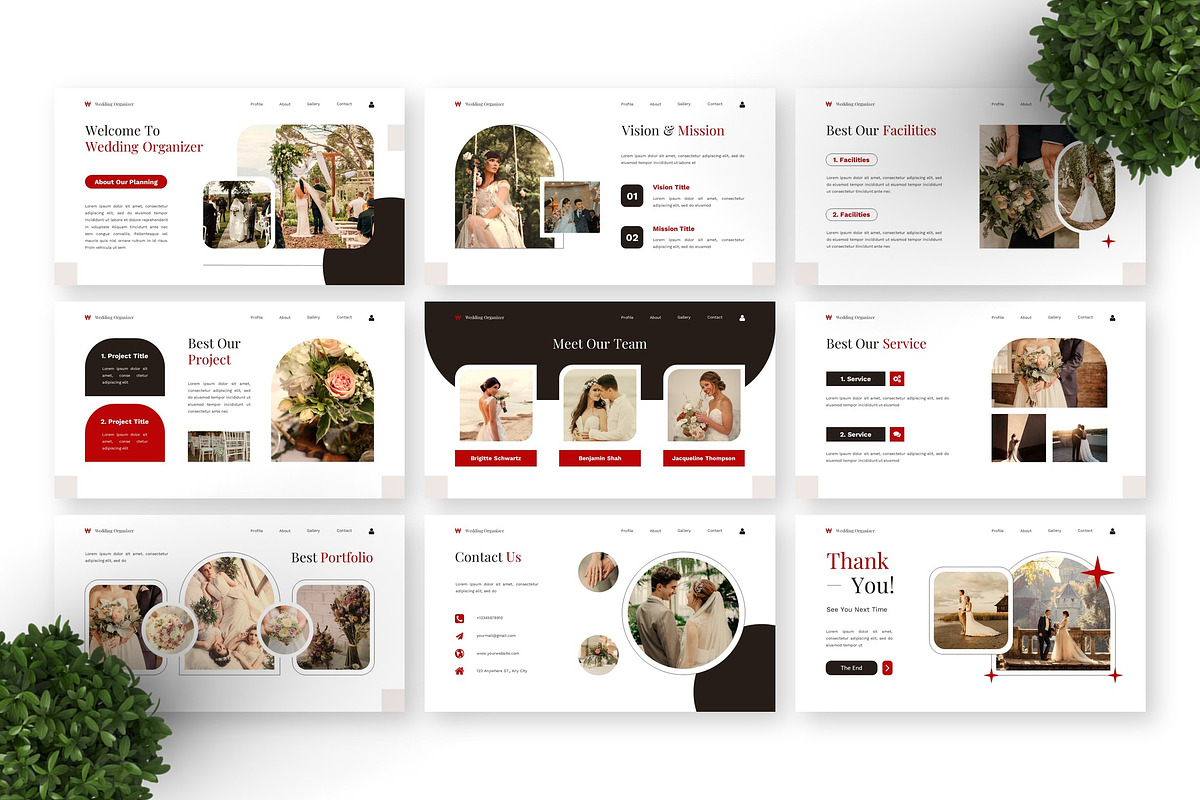 Wedding Organizer - Agency PPT preview 4