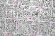 Stress Relief Coloring Pages BUNDLE, an Illustration by Pix Cafe (Thumbnail 5 of 13)