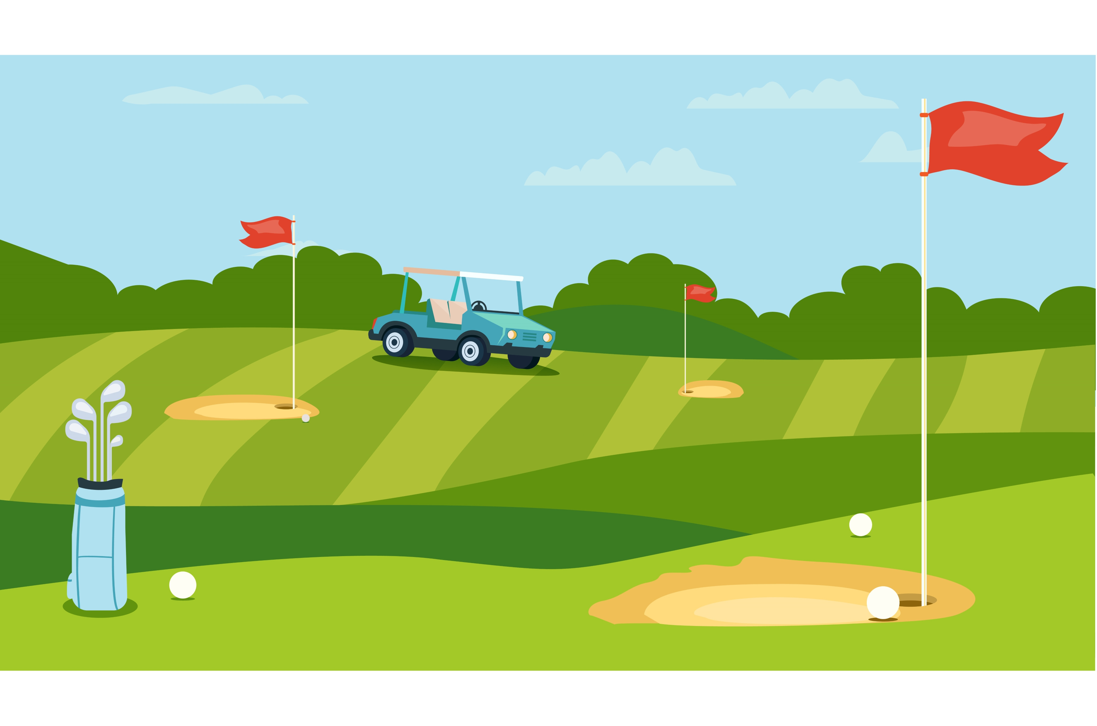 Concept Golf course, a Texture Graphic by Dessign Sells
