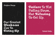 Todak Gothic - Blackletter Family, a Blackletter Font by Holyline Design (Thumbnail 7 of 15)