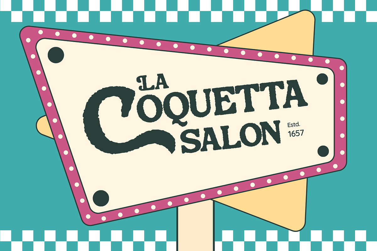 Bushi Retro - Food Logo Extrude Font, a Serif Font by Nirmana Visual (Photo 11 of 15)