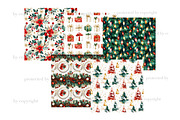 Family Holidays Digital Paper, a Pattern Graphic by GlamArtZhanna (Thumbnail 4 of 4)