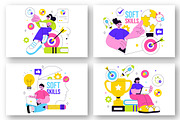 10 Soft Skills Illustration, a Person Illustration by denayunebgt (Thumbnail 3 of 4)