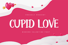 Cupid Love - A Modern Valentine Font