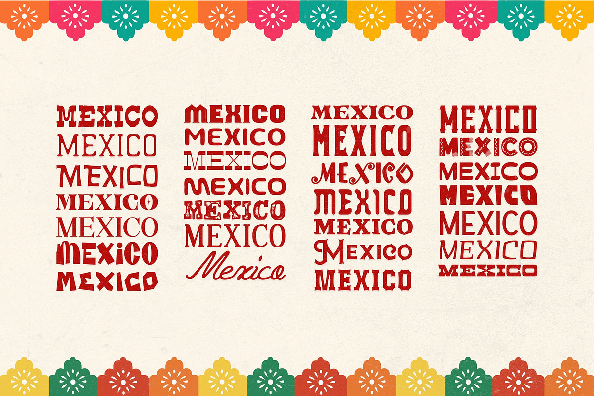 Mexican Font Bundle - 33 Fonts!, a Slab Serif Font by HipFonts (Photo 2 of 18)
