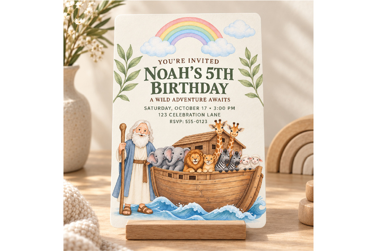 Noah’s Ark Clipart Bundle, an Animal Illustration by Villa 11 Estudio (Photo 7 of 8)