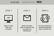 ANZAHL Wix Portfolio Website Theme, a Websites & App Template by Studio Suvelle (Thumbnail 5 of 7)