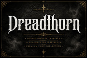 Dreadthorn – Gothic Blackletter, a Blackletter Font by Wow Magic (Thumbnail 1 of 5)