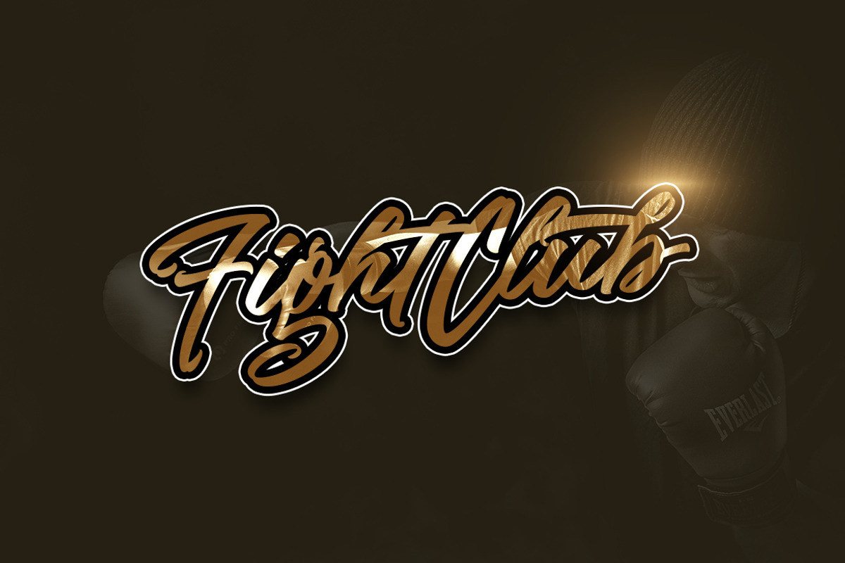 The Woofey Script Typeface preview 2