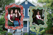 Folk Cottagecore Frames Collection, a Decorative Illustration by Les Frolova (Thumbnail 7 of 12)
