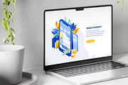 Mobile payments concept, a Technology Illustration by Good Studio (Thumbnail 3 of 3)