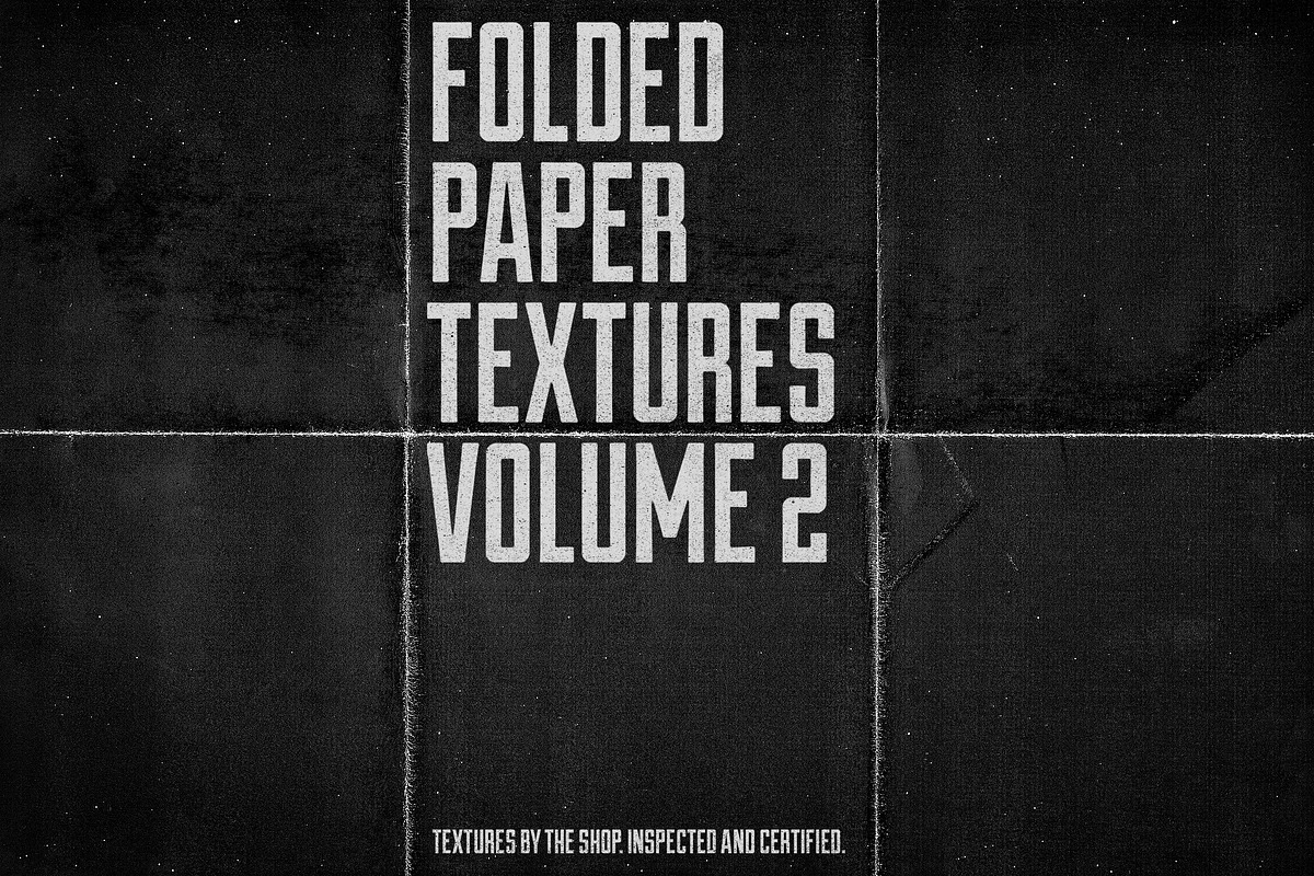 The Shop | Folded paper textures vol. 02