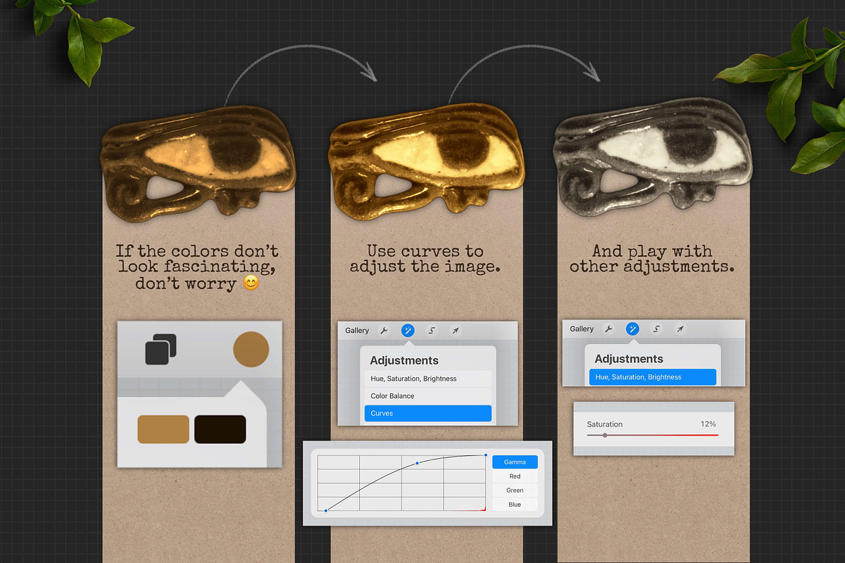 Ancient Treasures Box for Procreate, a Brush Add-On by bokettori (Photo 14 of 24)