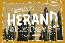 Herand Playful Display Font
