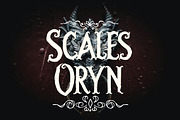 Halther - Fantasy Serif Display, a Blackletter Font by NuType (Thumbnail 10 of 14)