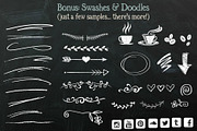 Arabica Chalk Serif Chalk Font, a Serif Font by Storyteller Design (Thumbnail 5 of 11)