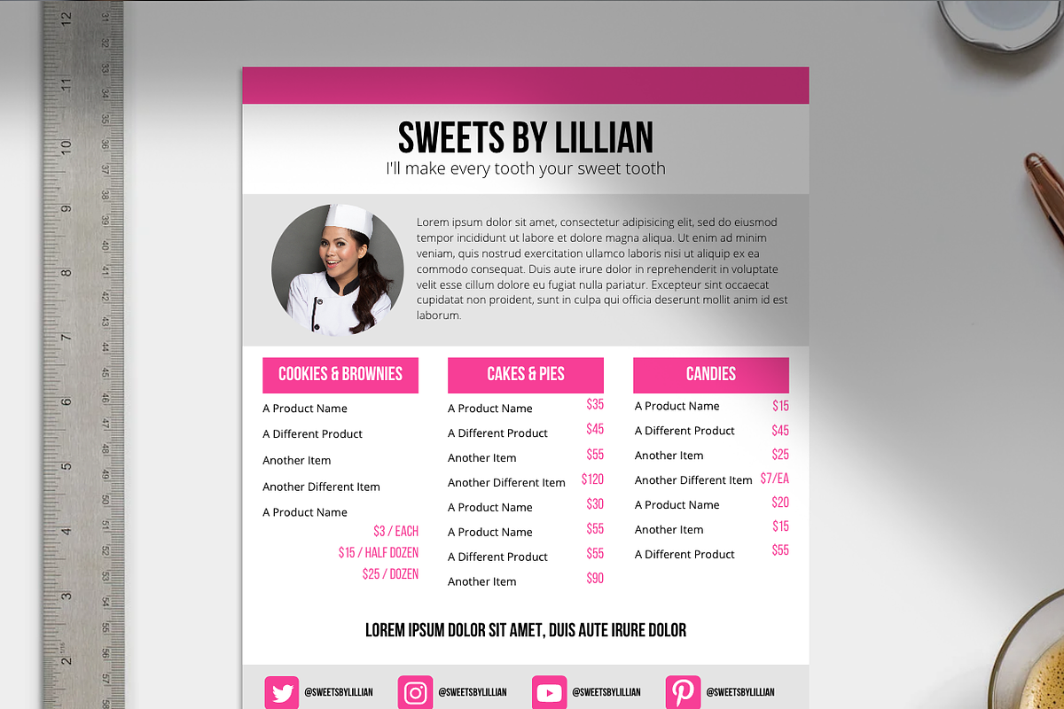 Pricing Guide Template, a Templates & Theme by Blissful Pixels (Photo 2 of 2)