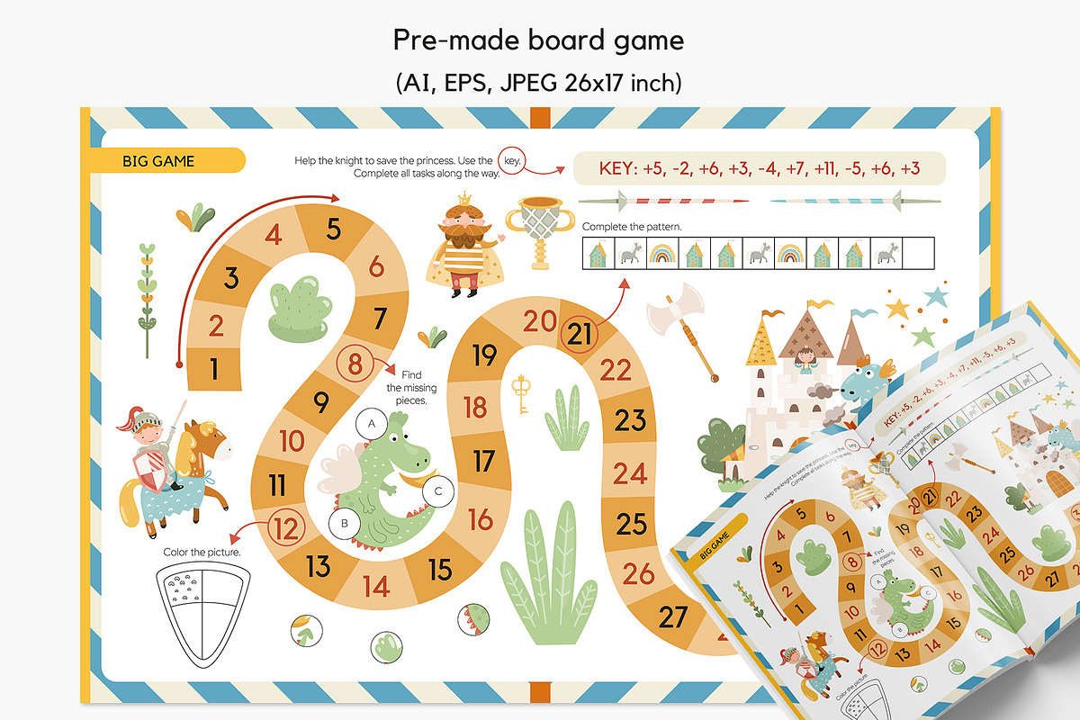 KNIGHTS Activity Book for Kids