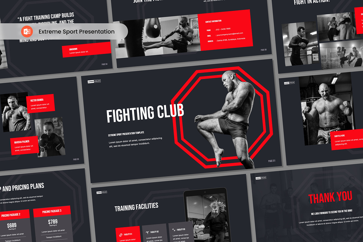 Extreme Sport Presentation PPT, a Presentation Template by Antstheme (Photo 1 of 2)