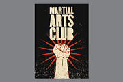 Boxing grunge vector poster set., a Sport Illustration by PoPaShop (Thumbnail 3 of 9)