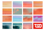 Watercolor Gradients - Textured, a Texture Graphic by Tim Gould Design (Thumbnail 3 of 5)